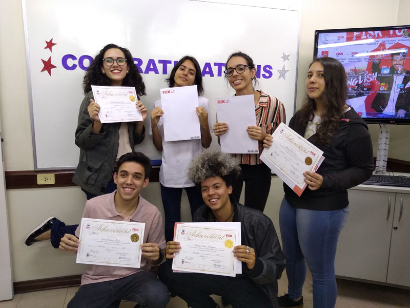 Fisk São Paulo (Freguesia do Ó) / SP - Entrega de certificados.